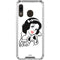 Disney Snow White Black and White Art Galaxy A30 Clear Case