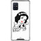 Disney Snow White Black and White Art Galaxy A51 5G Clear Case