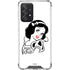 Disney Snow White Black and White Art Galaxy A52 5G Clear Case