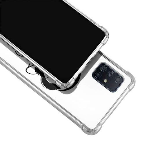Disney Snow White Black and White Art Galaxy A71 5G Clear Case