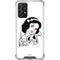Disney Snow White Black and White Art Galaxy A72 5G Clear Case