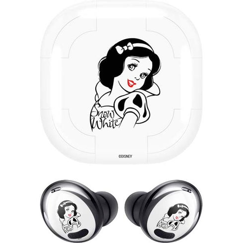 Disney Snow White Black and White Art Galaxy Buds Pro Skin