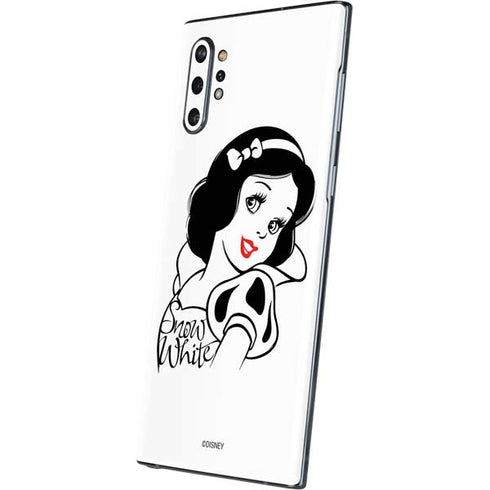 Disney Snow White Black and White Art Galaxy Note 10 Plus Skin