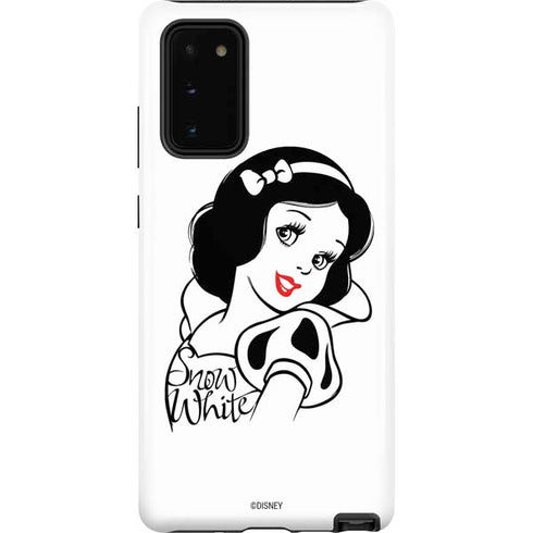 Disney Snow White Black and White Art Galaxy Note20 5G Pro Case
