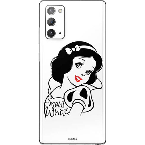 Disney Snow White Black and White Art Galaxy Note20 5G Skin