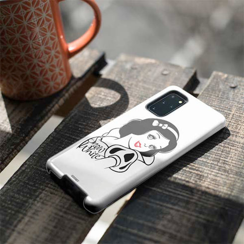 Disney Snow White Black and White Art Galaxy S20 Plus Pro Case