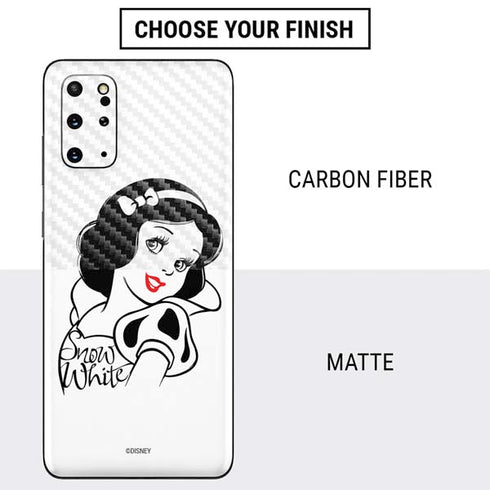 Disney Snow White Black and White Art Galaxy S20 Plus Skin