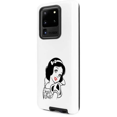 Disney Snow White Black and White Art Galaxy S20 Ultra 5G Pro Case