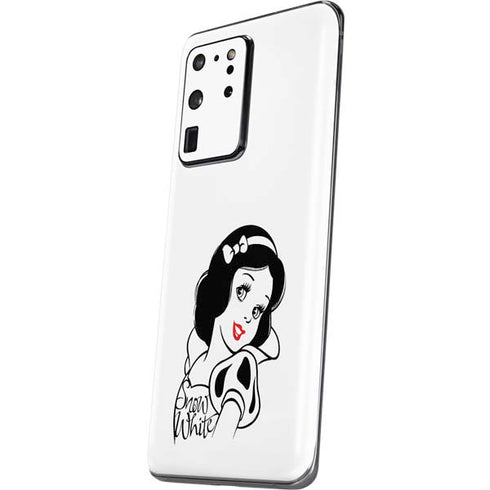 Disney Snow White Black and White Art Galaxy S20 Ultra 5G Skin
