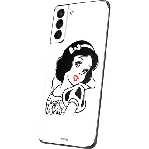 Disney Snow White Black and White Art Galaxy S21 5G Skin