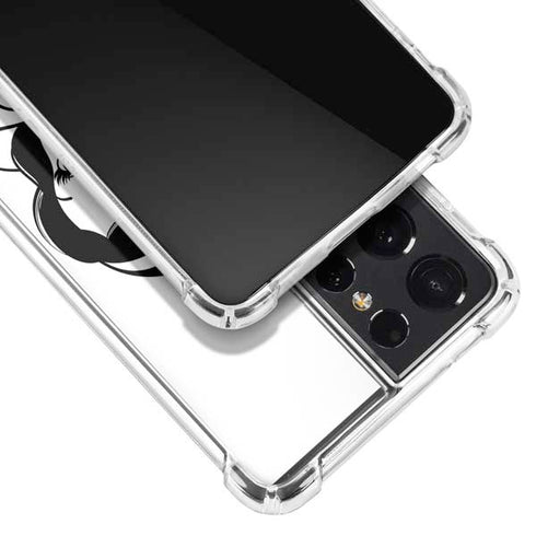 Disney Snow White Black and White Art Galaxy S21 Ultra 5G Clear Case