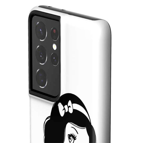Disney Snow White Black and White Art Galaxy S21 Ultra 5G Pro Case