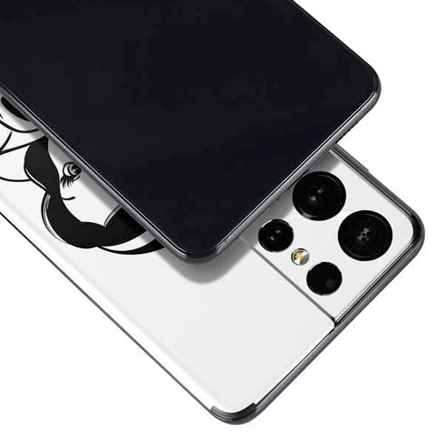 Disney Snow White Black and White Art Galaxy S21 Ultra 5G Skin