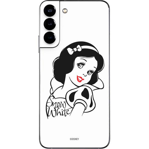 Disney Snow White Black and White Art Galaxy S22 Plus Skin