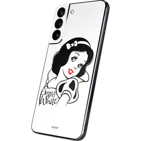 Disney Snow White Black and White Art Galaxy S22 Plus Skin