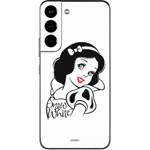 Disney Snow White Black and White Art Galaxy S22 Skin