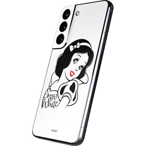 Disney Snow White Black and White Art Galaxy S22 Skin