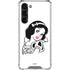 Disney Snow White Black and White Art Galaxy S23 Plus Clear Case