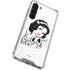 Disney Snow White Black and White Art Galaxy S23 Plus Clear Case