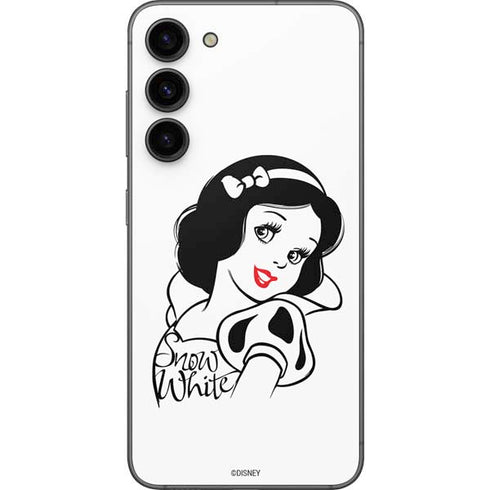 Disney Snow White Black and White Art Galaxy S23 Plus Skin
