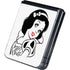 Disney Snow White Black and White Art Galaxy Z Flip5 5G Skin
