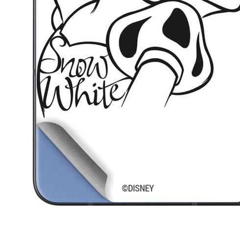 Disney Snow White Black and White Art Galaxy Z Fold5 5G Skin