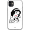 Disney Snow White Black and White Art iPhone 11 Clear Case