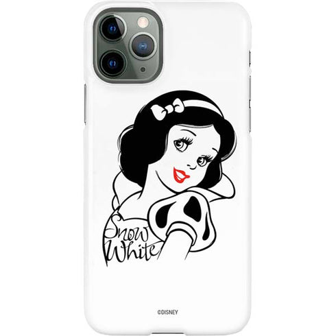 Disney Snow White Black and White Art iPhone 11 Pro Lite Case
