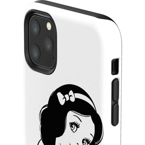 Disney Snow White Black and White Art iPhone 11 Pro Max Impact Case