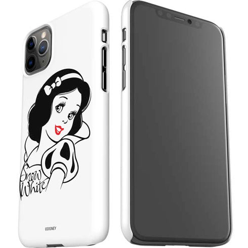 Disney Snow White Black and White Art iPhone 11 Pro Max Lite Case