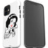 Disney Snow White Black and White Art iPhone 12 Mini Impact Case