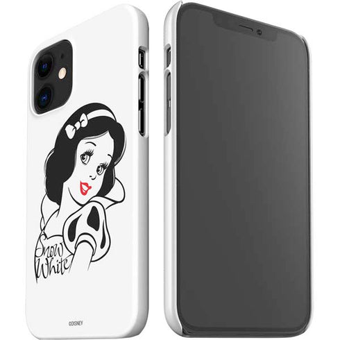 Disney Snow White Black and White Art iPhone 12 Mini Lite Case