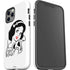 Disney Snow White Black and White Art iPhone 12 Pro Impact Case