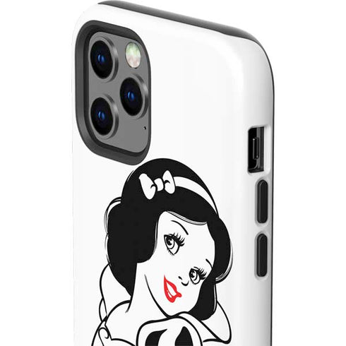 Disney Snow White Black and White Art iPhone 12 Pro Max Impact Case