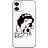 Disney Snow White Black and White Art iPhone 12 Skin