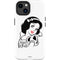 Disney Snow White Black and White Art iPhone 14 Plus Impact Case