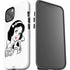 Disney Snow White Black and White Art iPhone 15 Impact Case