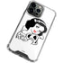 Disney Snow White Black and White Art iPhone 14 Pro Clear Case