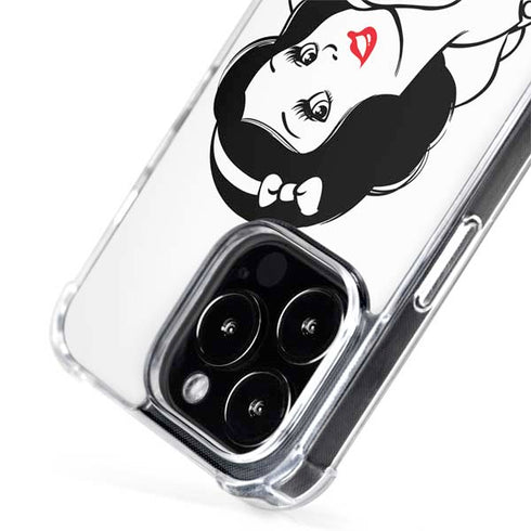 Disney Snow White Black and White Art iPhone 15 Pro Max MagSafe Case