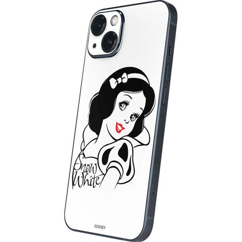 Disney Snow White Black and White Art iPhone 14 Skin