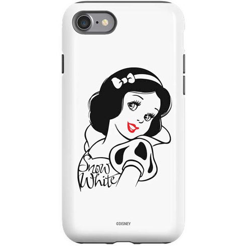 Disney Snow White Black and White Art iPhone SE (2nd & 3rd Gen) Pro Case