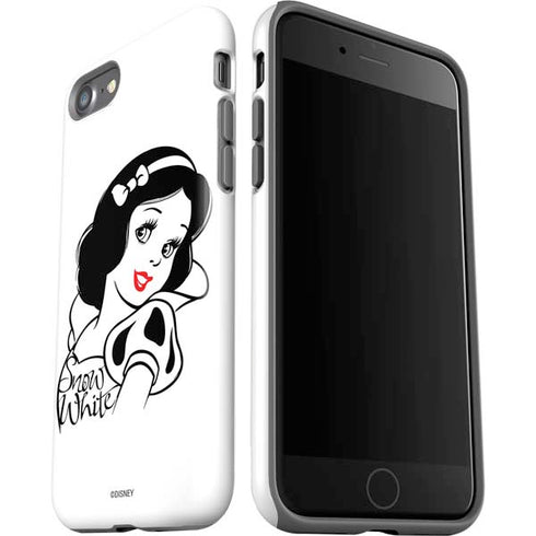 Disney Snow White Black and White Art iPhone SE (2nd & 3rd Gen) Pro Case