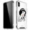 Disney Snow White Black and White Art iPhone XS Max Clear Case