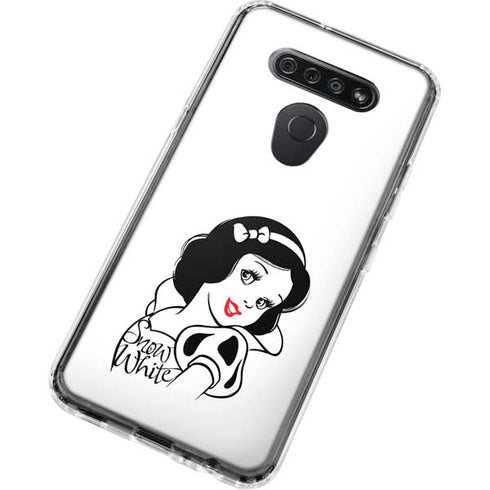 Disney Snow White Black and White Art LG K51/Q51 Clear Case