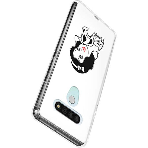 Disney Snow White Black and White Art LG Stylo 6 Clear Case