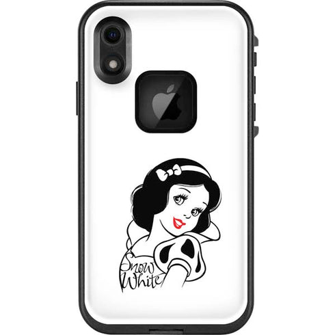 Disney Snow White Black and White Art LifeProof Fre iPhone Skin