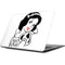 Disney Snow White Black and White Art Apple MacBook Skin