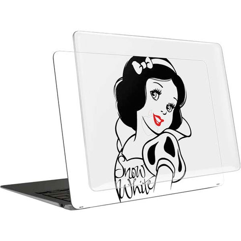 Disney Snow White Black and White Art MacBook Air 15in (2023-2025) Case plus Skin