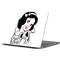 Disney Snow White Black and White Art Apple MacBook Pro 13-inch Skin