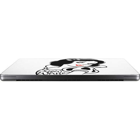 Disney Snow White Black and White Art MacBook Pro 14in (2021-24) Skin